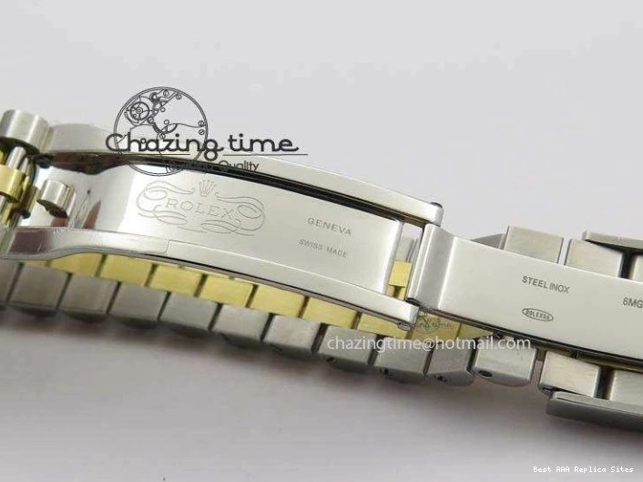 Best AAA Replica Sites On Dial Noob Silver Jubilee YG 126303 A 41mm Wrapped 1:1 Compact SS YG 3764 Bracelet Best Edition DateJust 0116